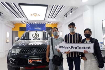 MaskPro Nano Ceramic Tint Davao Obrero Branch Door 2