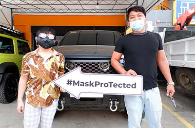 MaskPro Nano Ceramic Tint Davao Obrero Branch Door 2