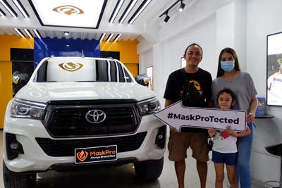 MaskPro Nano Ceramic Tint Davao Obrero Branch Door 2